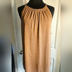 Taupe Sleeveless Top